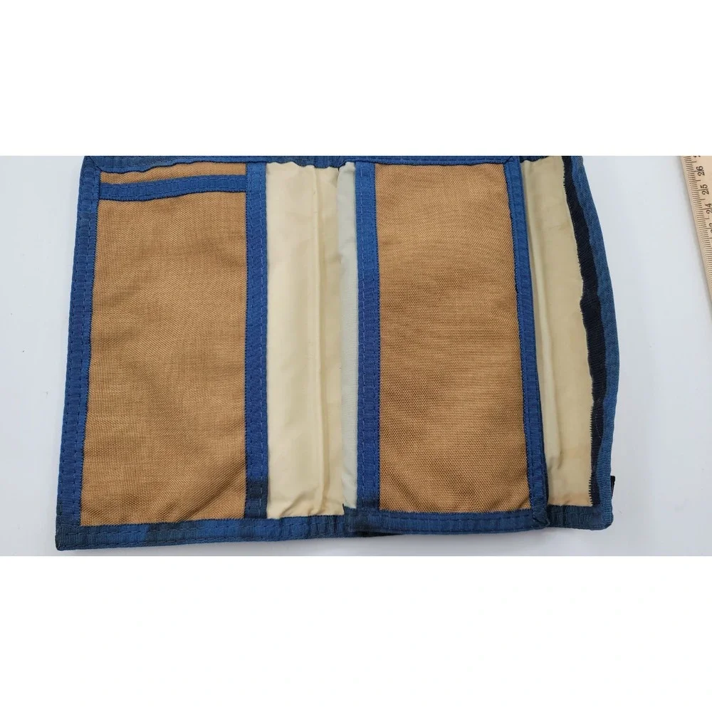 Rainbow Of California Bi-Fold Bill Wallet with HNL Closure Tan
